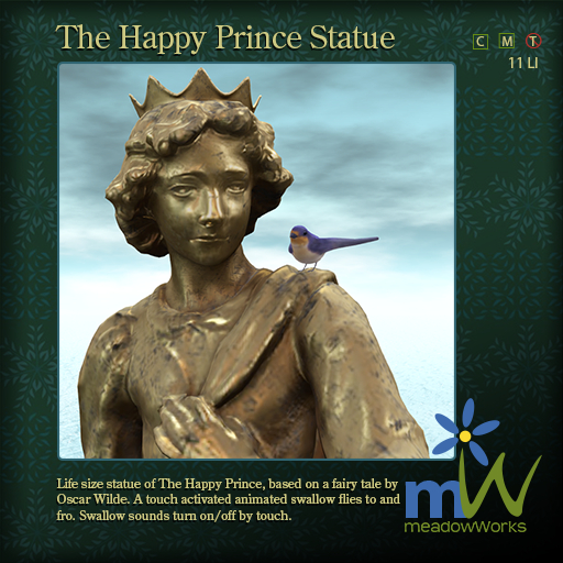 Second Life Marketplace - The Happy Prince Statue